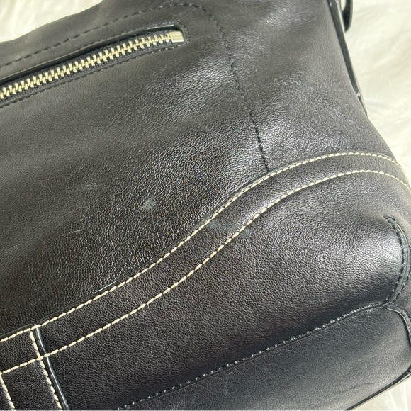 Coach Black Leather Shoulder Bag - Picture 15 of 15